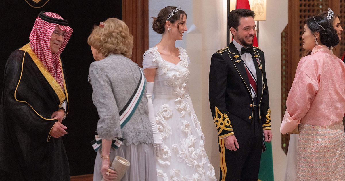 Rajwa Al Saif: Im Brautkleid eifert sie Prinzessin Margarets Enkelin nach