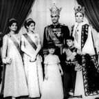 Ashraf Pahlavi, Shahnaz Pahlavi, Shahanshah Arya Mehr, Farah Diba, Farahnaz, Reza-Pahlavi 