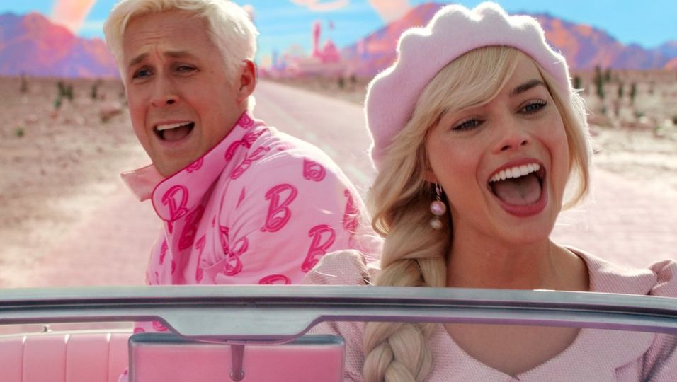 Auf Erfolgskurs: Margot Robbie und Ryan Gosling in "Barbie".
