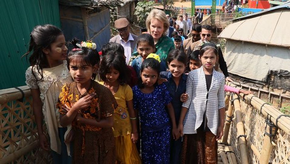 Staatsreise nach Bangladesch – sie ist eine Königin zum Anfassen 