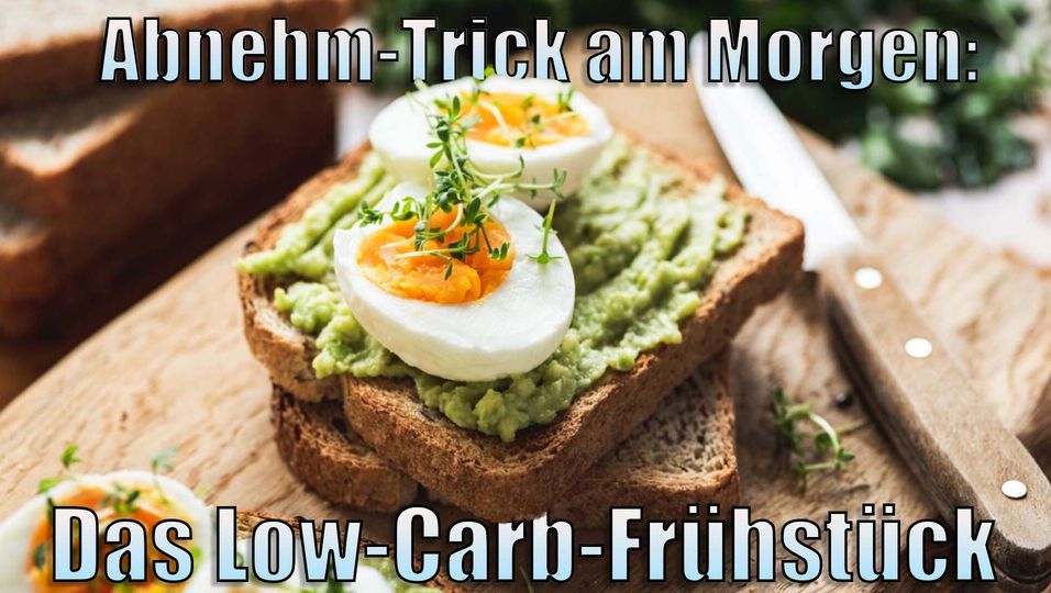 Dieses Low-Carb-Frühstück hilf dir beim Abnehmen