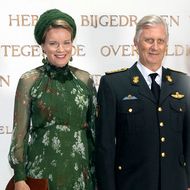 Mathilde von Belgien: Im Tarnkleid zur militärischen Eröffnungszeremonie?