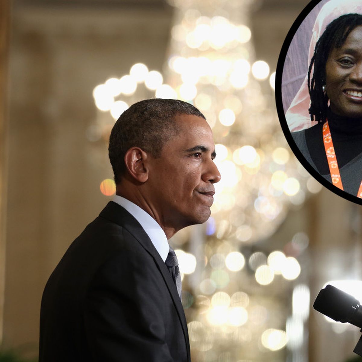 Barack Obama Schwester Auma Obama Halt Rede In Deutschland Bunte De