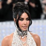 Kim Kardashian auf der Met Gala 2023.