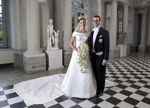 Royals, Brautkleider, Crown Princess Victoria of Sweden and Prince Daniel, Duke of Vastergotland