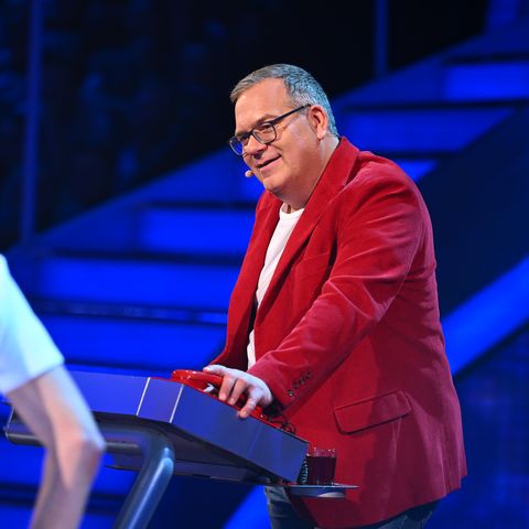 "Schlag den Star"-Moderator Elton bei der letzten Folge vom 30. September