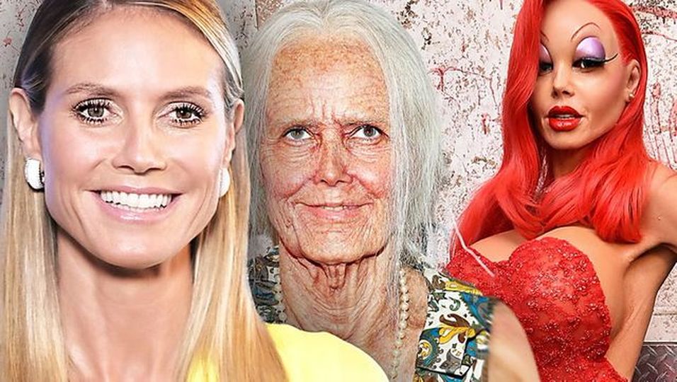 Heidi Klum So aufwendig war ihr HalloweenAuftritt BUNTE.de