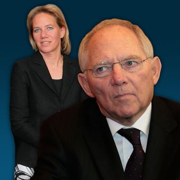 Christine Strobl und Wolfgang Schäuble