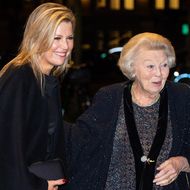Königin Máxima & Prinzessin Beatrix der NiederlandeIm Partnerlook: Klassisch in schwarz legen sie einen glanzvollen Auftritt hin