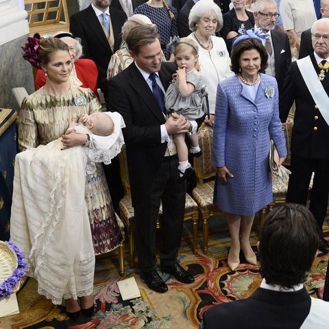 Taufe Nicolas von Schweden, Prinzessin Madeleine, Chris O&#039;Neill, Leonore von Schweden 