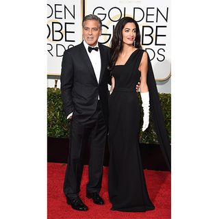 Anwältin Amal Clooney bewies mit ihrer sehr eleganten Robe von Christian Dior, dass sie mit den Red-Carpet-Superstars mithalten kann.
