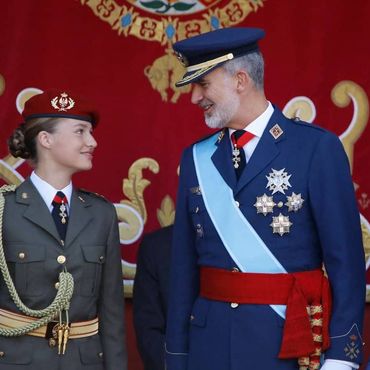 Prinzessin Leonor: Voller Stolz beim spanischen Nationalfeiertag