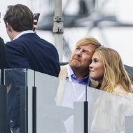 Willem-Alexander bei der Formel 1: Selfie-Time mit Tochter Amalia