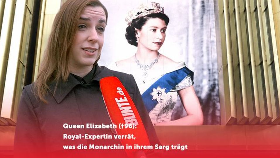 Royal-Expertin verrät, was die Monarchin in ihrem Sarg trägt