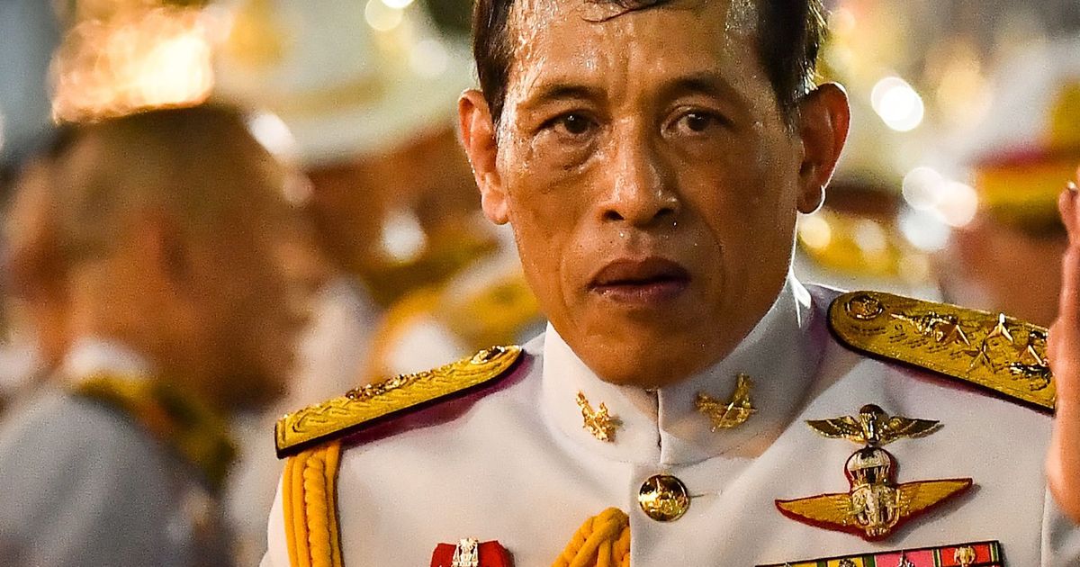 Rama X. von Thailand Rein privater Aufenthalt! Das darf er in