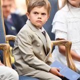 Prinz Oscar von Schweden hat seinen ersten Schultag