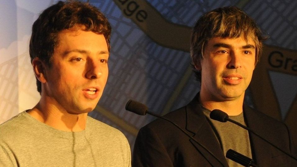 Sergey Brin (l.) und Larry Page gründeten vor 25 Jahren Google.