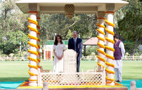 Kate und William in Indien