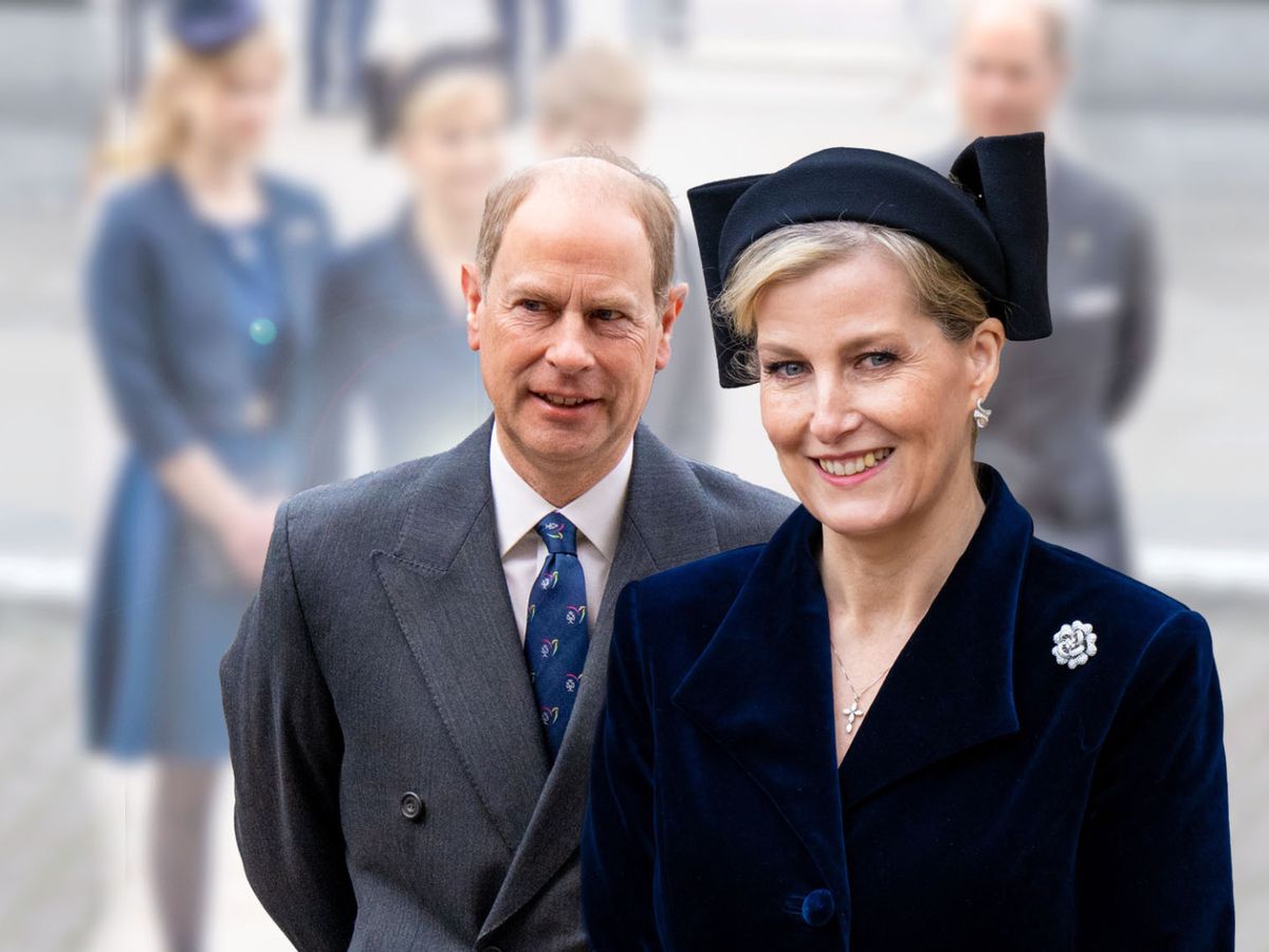 Edward & Sophie von Wessex - Wunderschöne Familie: Das Paar zeigt sich mit  Louise & James