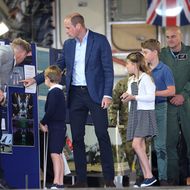 Prinz George, Prinzessin Charlotte und Prinz Louis: Sie gehen bei Flugshow auf Entdeckungs-Tour