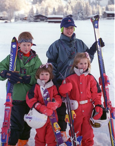 Royals auf Schweizer Skipisten