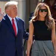 Melania Trump: Nach drei Monaten: Sie zeigt sich strahlend an der Seite von Donald