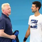 Novak Djokovic & Boris Becker