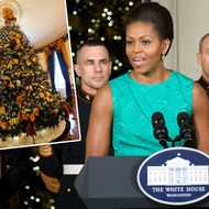 Michelle Obama, Christbaum, Weißes Haus weihnachtsbaum
