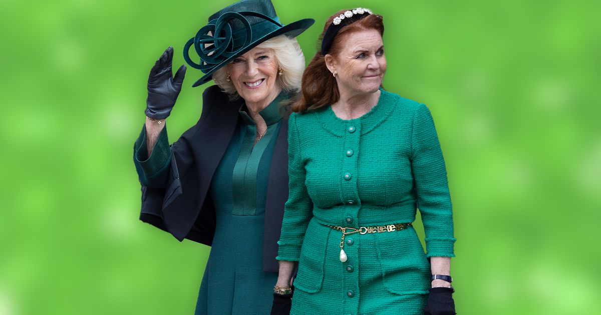 Geheimer Royal-Dresscode Warum Camilla, Fergie & Co. zuletzt an Ostern Grün trugen