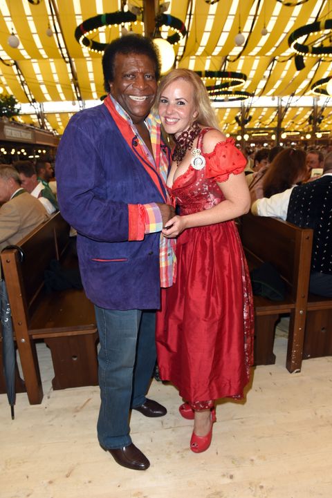 Sie hatten eine Menge Spass: Sänger Roberto Blancouns seine Frau Luzandra