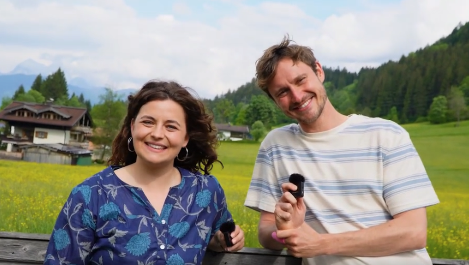 Bergdoktor-Stars Ronja Forcher & Frédéric Brossier