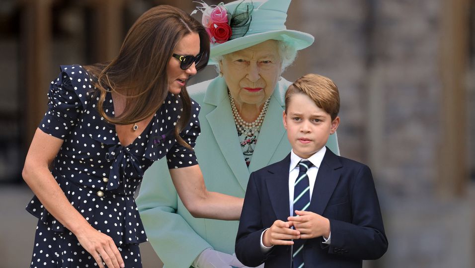 Prinzessin Kate - Sie erzählte Trauergästen: Nur George begreift den Verlust seiner Urgroßmutter