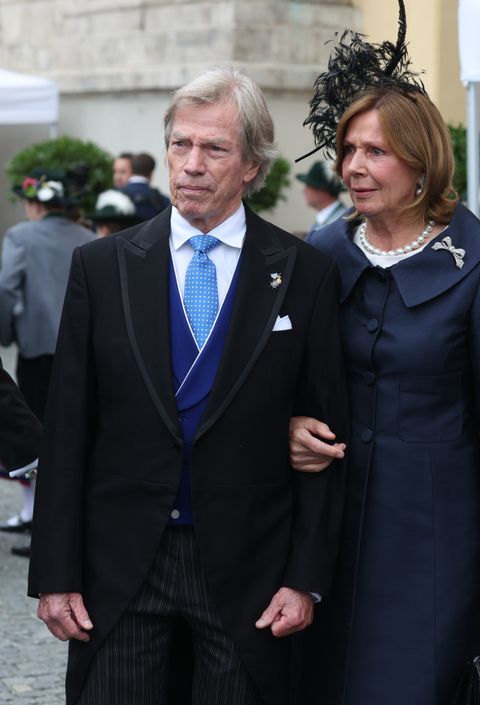 Leopold Prinz von Bayern und seine Frau Ursula, Prinzessin von Bayern