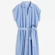 Blusenkleid mit Gürtel