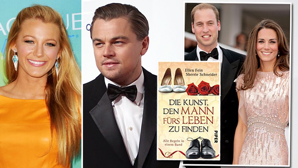 Blake Lively, Leonardo DiCaprio, Kate Middleton, Prinz William, Mann fürs Leben, Buch