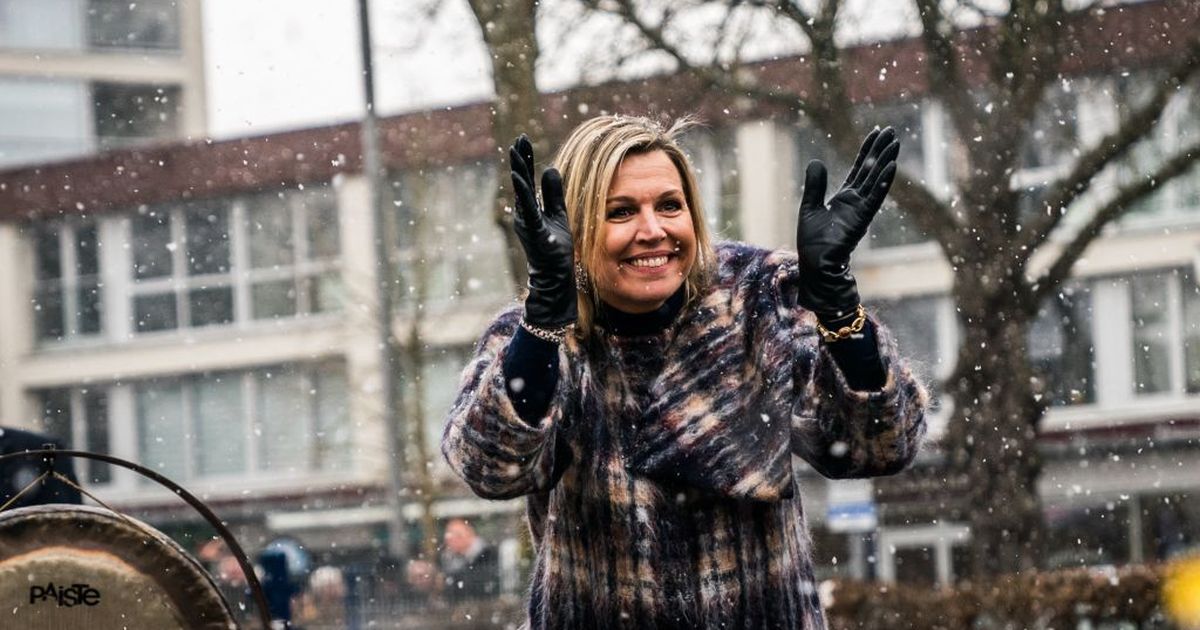 Máxima der Niederlande Sie wird zur Schneekönigin