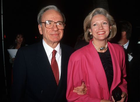 Rupert Murdoch and Anna Maria Torv