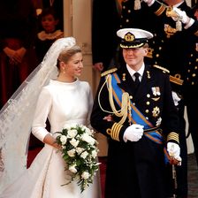 Brautkleider - Maxima und Willem Alexander