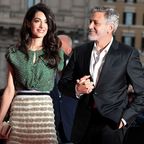 Amal und George Clooney bei einer Veranstaltung im Mai 2019 in Rom