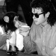 Michael Jackson und Bubbles