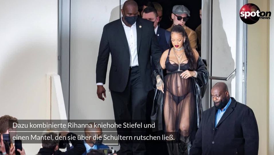 Hot Mama! So heiß zeigt sich Rihanna auf der Pariser Fashion Week