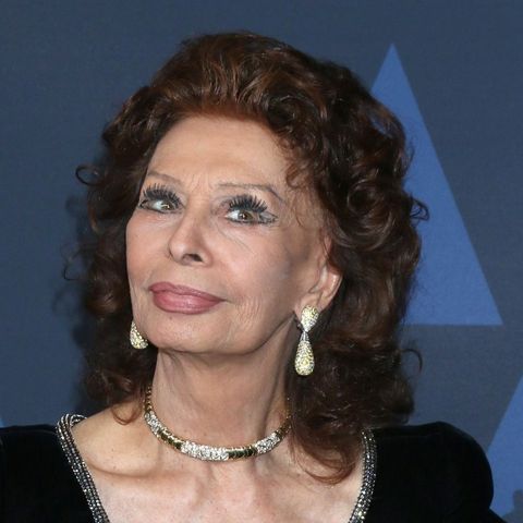 Sophia Loren bei einem Auftritt in Los Angeles.