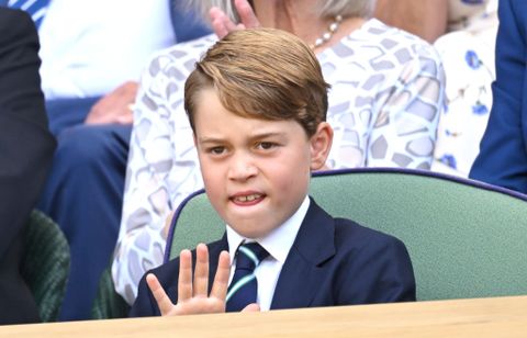 Prinz George: Grimassen statt Etikette - in Wimbledon benimmt er sich daneben 