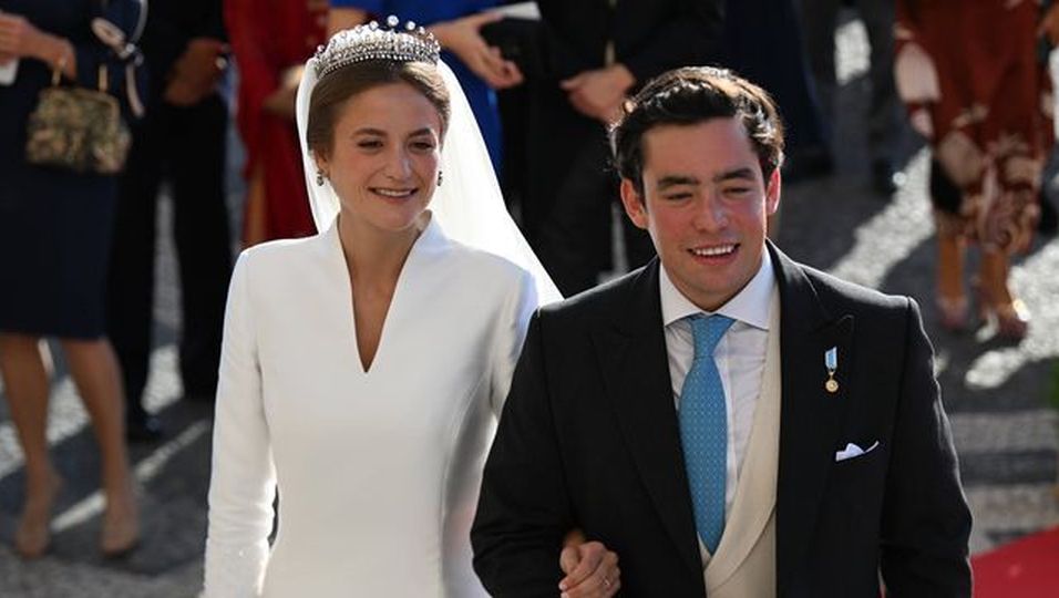 Im eleganten Brautkleid: Erste royale Hochzeit seit über 25 Jahren in Portugal