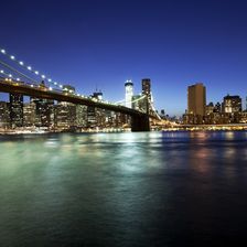 Die Lichter der Großstadt funkeln nirgends so schön wie in New York.