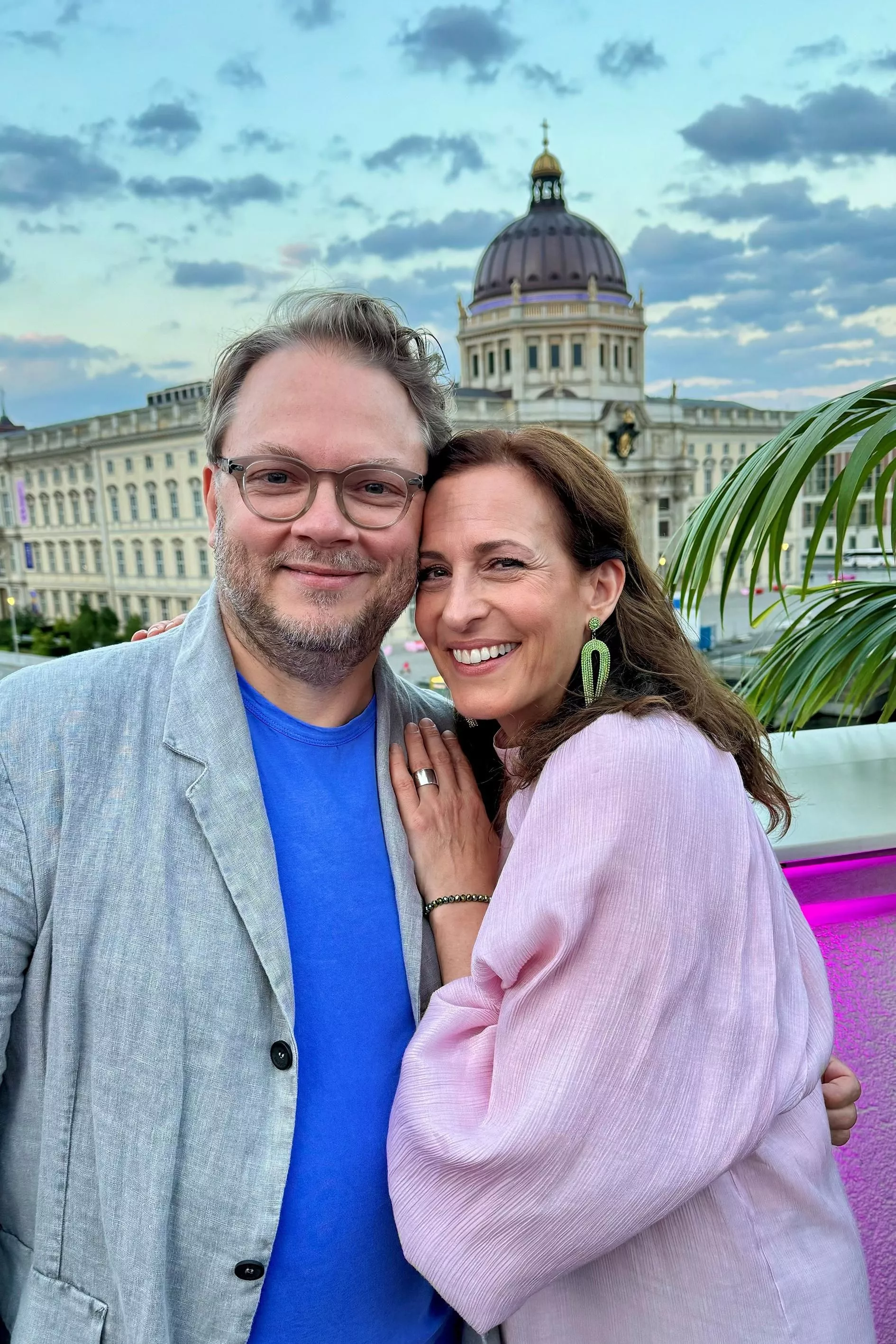 Ulrike Frank und ihr Mann Marc Schubring