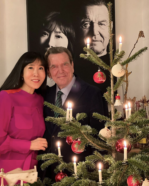 Gerhard Schröder & Ehefrau So-yeon Schröder-Kim 