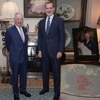 König Charles III.: Liebeserklärung an Prinz George: Der Antrittsbesuch von König Felipe wird zur Nebensache 