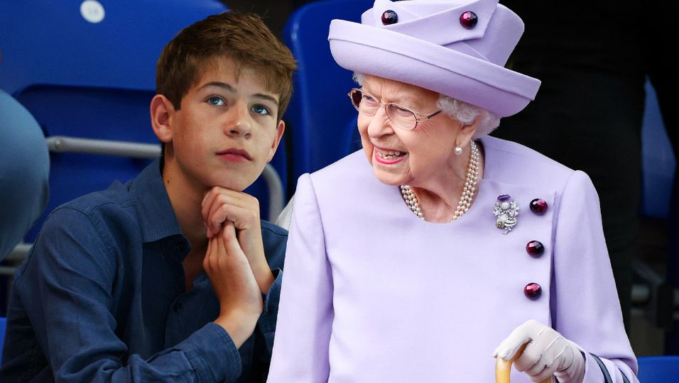 Queen Elizabeth II. - Ihr jüngster Enkel James, Viscount Severn ist ganz schön groß geworden