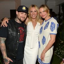 Benji Madden, Cameron Diaz, Vicky Vlachonis (Celebrating The launch Of The Body Doesn&#039;t Lie By Vicky Vlachonis - Los Angeles)